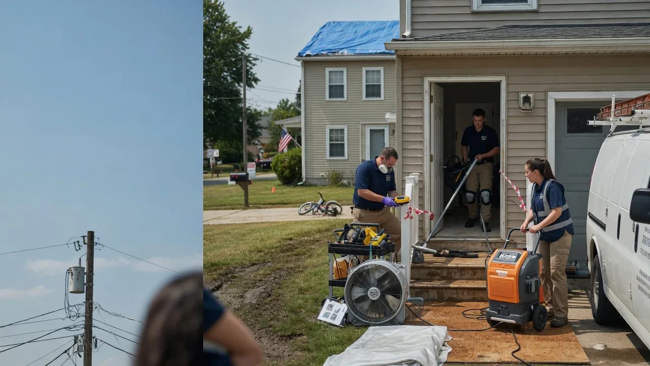 Water Damage Repair in Totz, KY near me